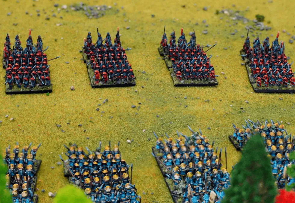 Wargames Atlantic 10mm Grand Battle Scale - Heiho: The Mass Battle Samurai Game
