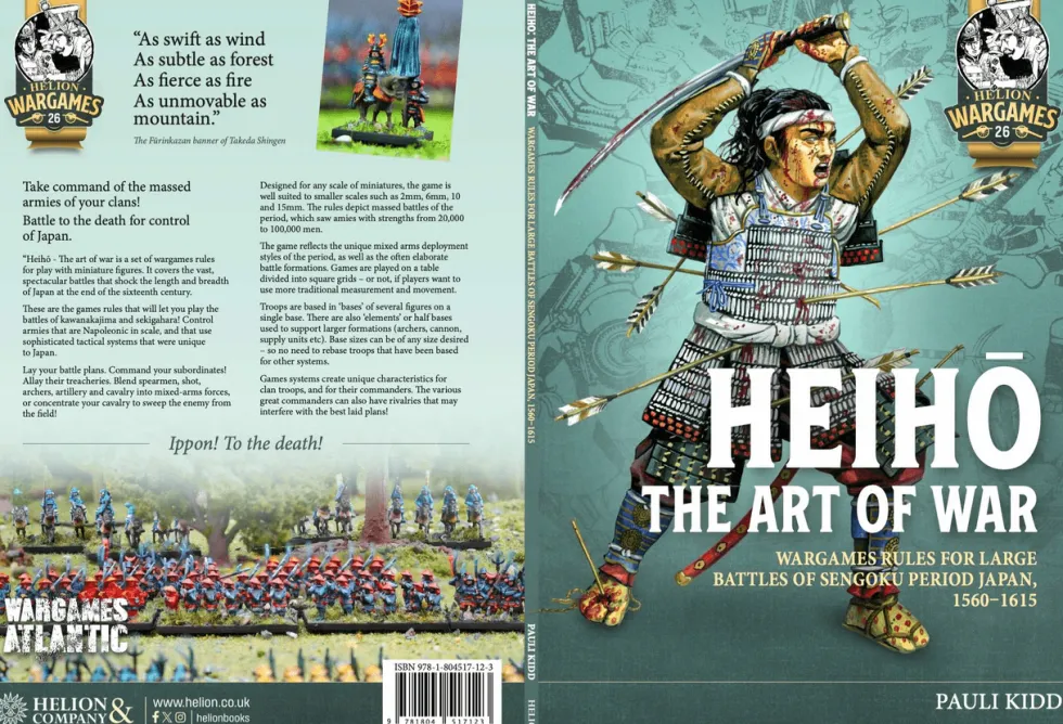 Wargames Atlantic 10mm Grand Battle Scale - Heiho: The Mass Battle Samurai Game