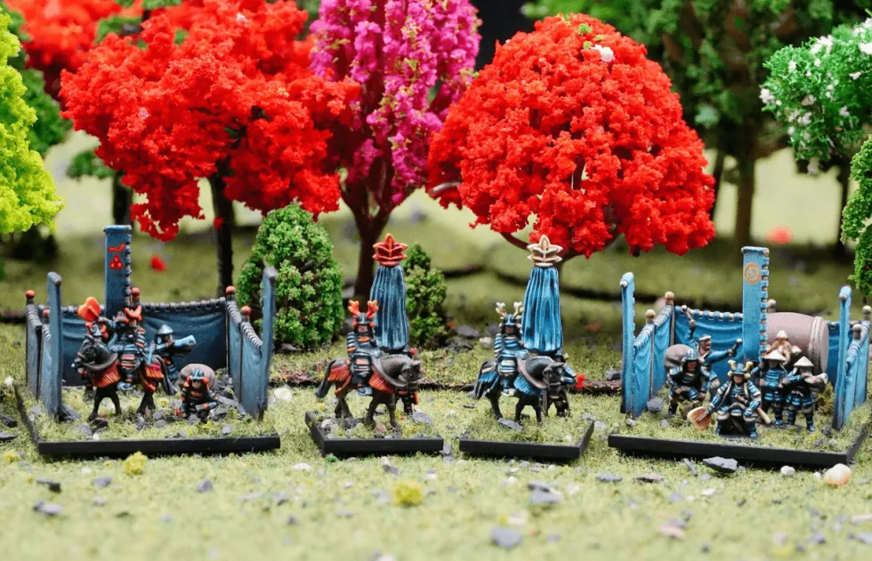 Wargames Atlantic 10mm Grand Battle Scale - Heiho: The Mass Battle Samurai Game
