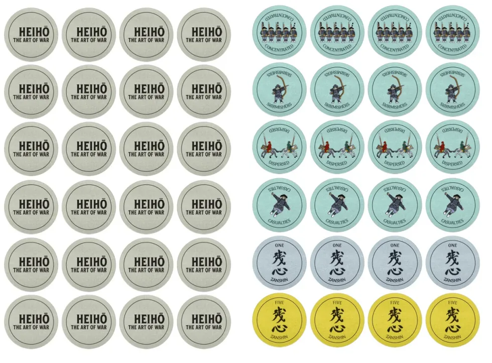 Wargames Atlantic 10mm Grand Battle Scale - Heiho: The Mass Battle Samurai Game