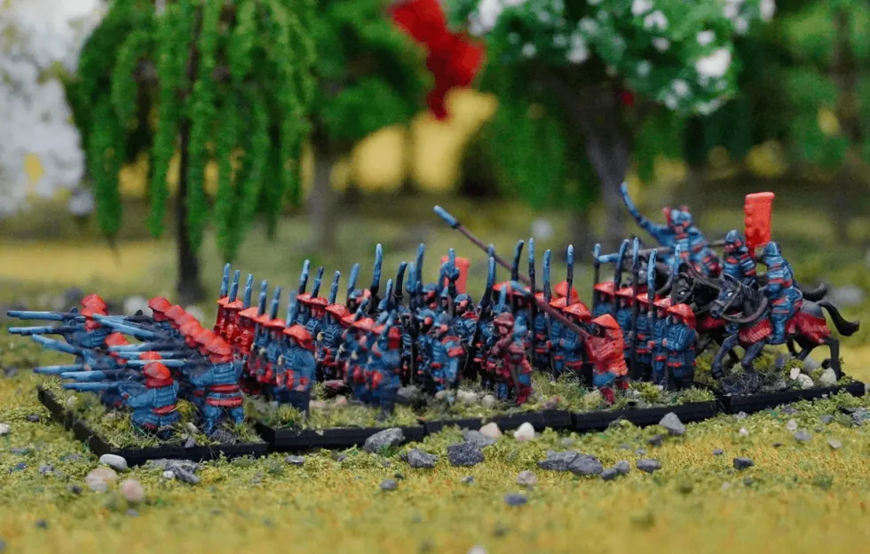 Wargames Atlantic 10mm Grand Battle Scale - Heiho: The Mass Battle Samurai Game