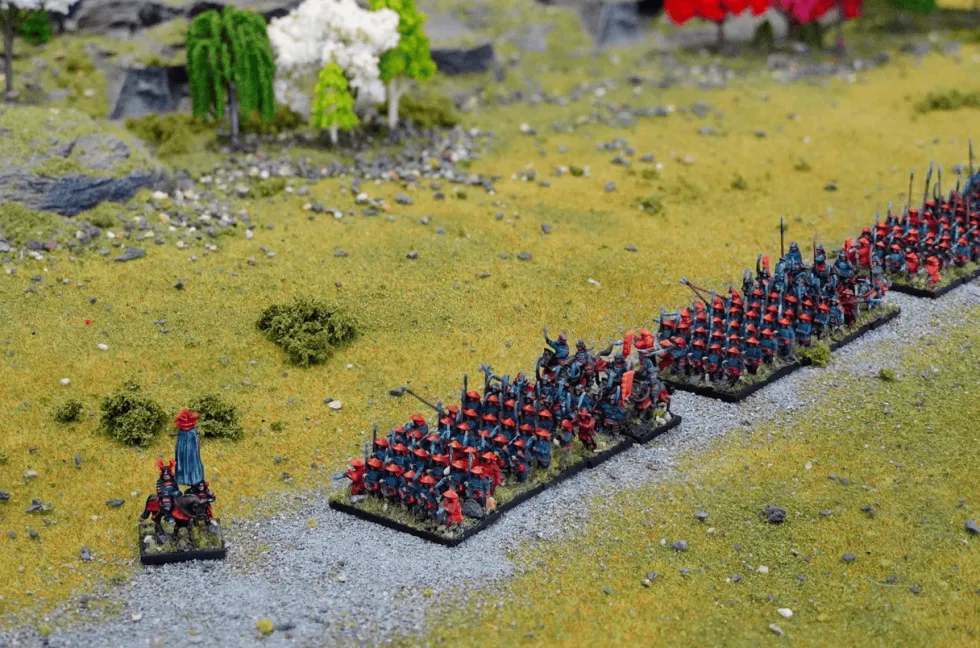 Wargames Atlantic 10mm Grand Battle Scale - Heiho: The Mass Battle Samurai Game
