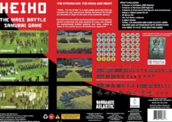 Wargames Atlantic 10mm Grand Battle Scale - Heiho: The Mass Battle Samurai Game