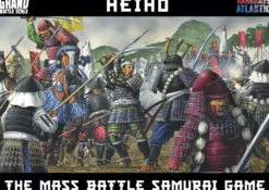 Wargames Atlantic 10mm Grand Battle Scale - Heiho: The Mass Battle Samurai Game