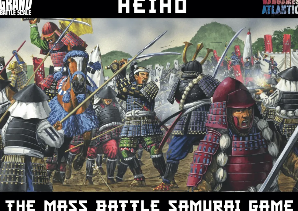 Wargames Atlantic 10mm Grand Battle Scale - Heiho: The Mass Battle Samurai Game