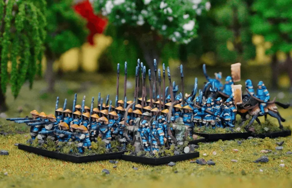 Wargames Atlantic 10mm Grand Battle Scale - Heiho: The Mass Battle Samurai Game