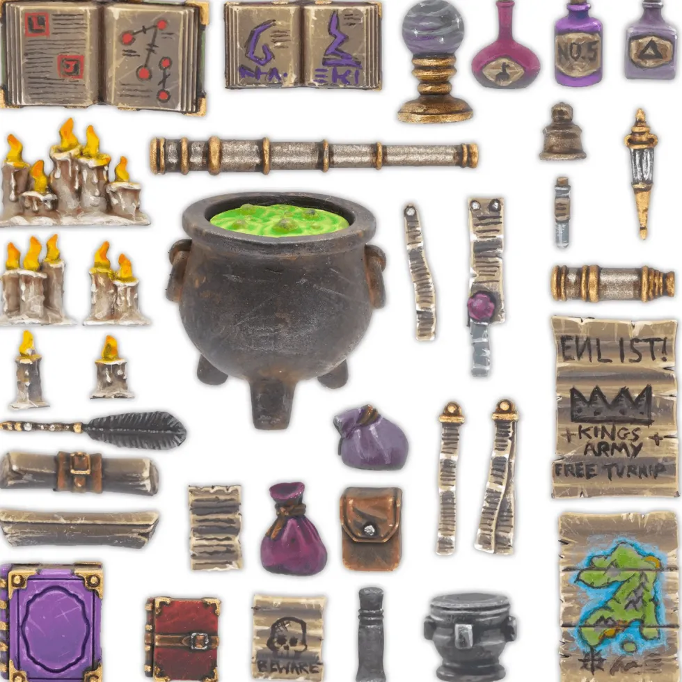 Wargames Atlantic 28mm Spare Parts - Sorcerer's Spoils