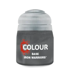 Warhammer Colour 12ml Base Iron Warriors Acrylic Paint