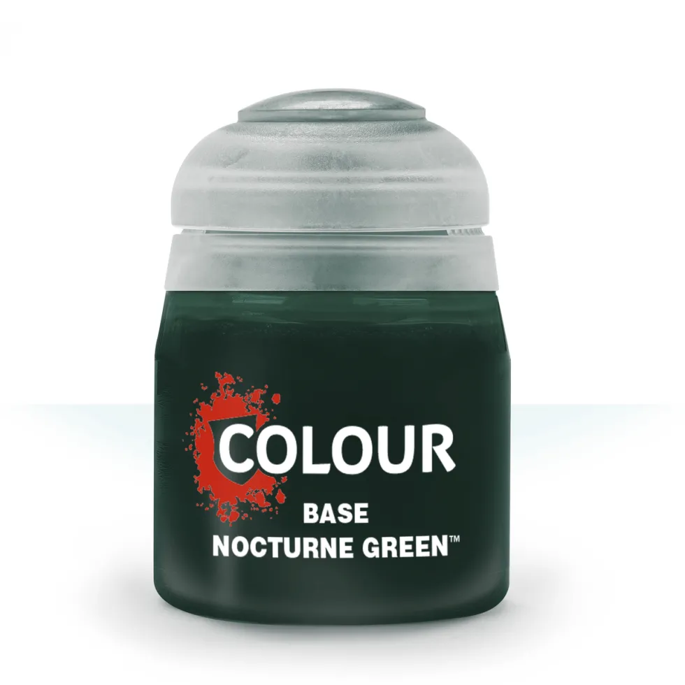Warhammer Colour 12ml Base Nocturne Green Acrylic Paint