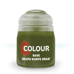 Warhammer Colour 12ml Base Death Korps Drab Acrylic Paint