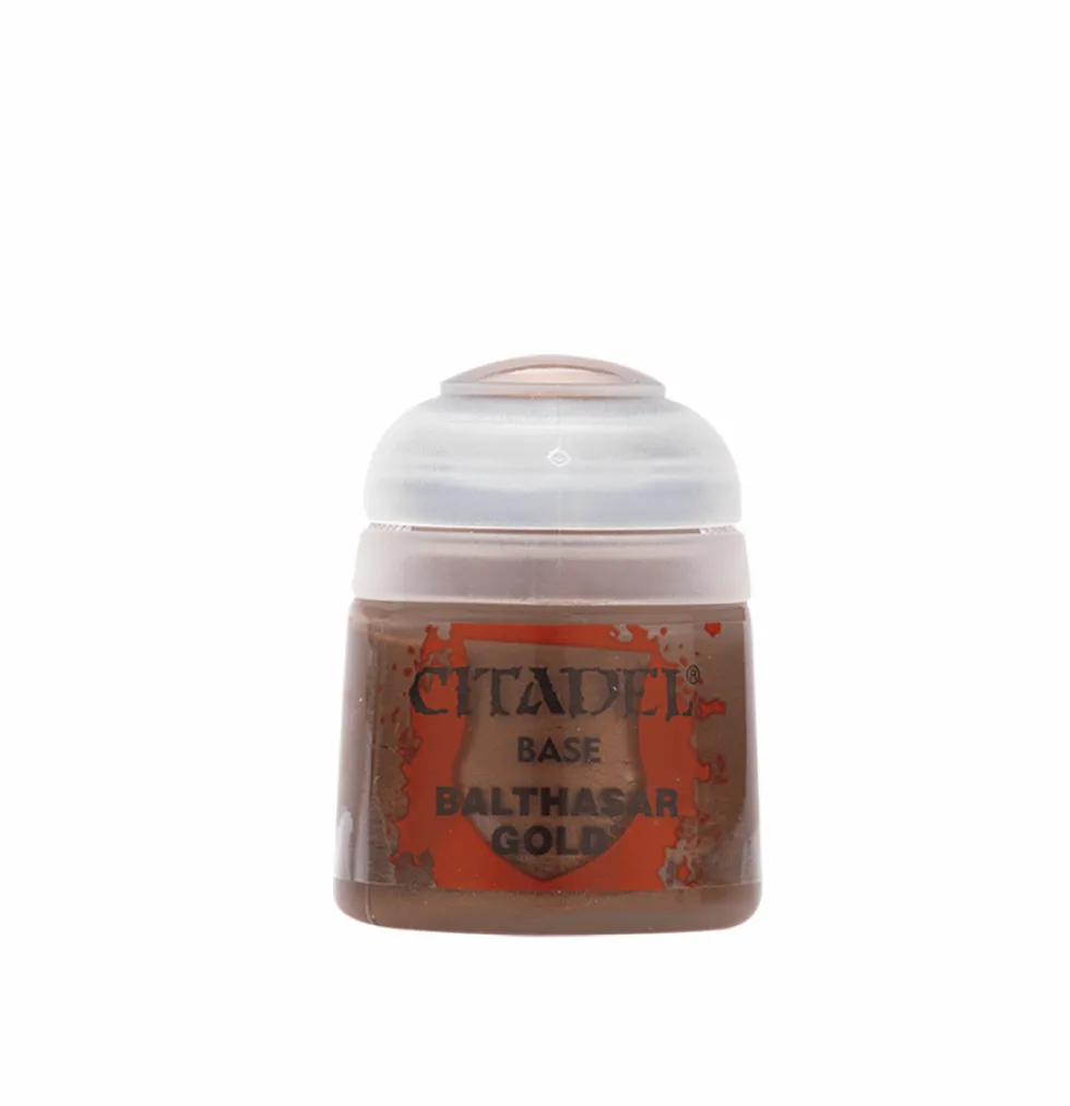 Warhammer Colour 12ml Base Balthasar Gold Acrylic Paint