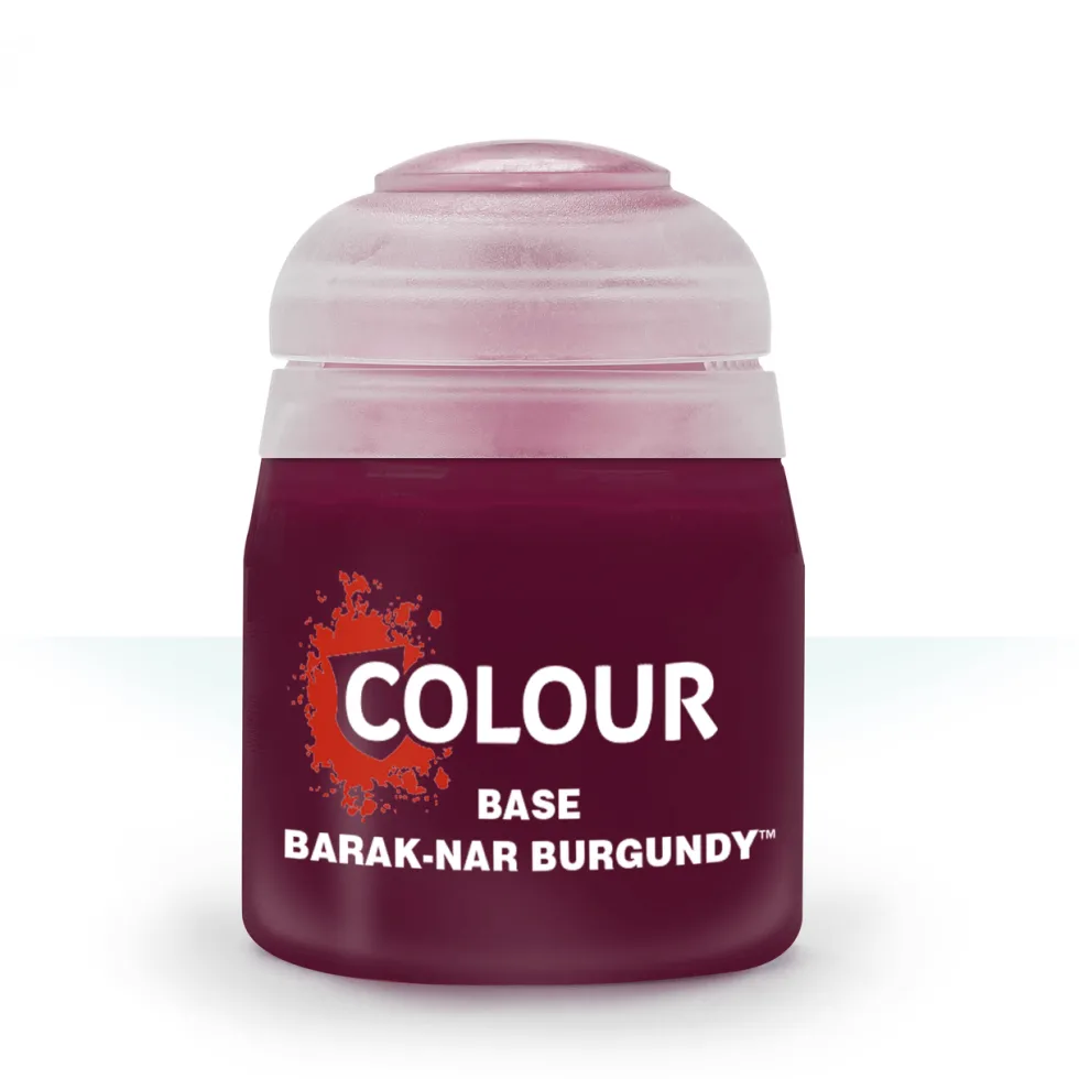 Warhammer Colour 12ml Base Barak-Nar Burgundy Acrylic Paint