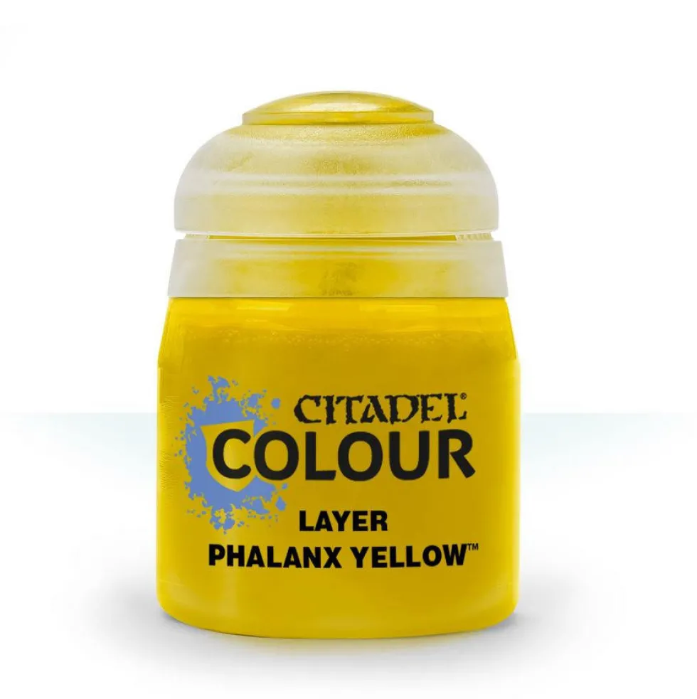 Warhammer Colour 12ml Layer Phalanx Yellow Acrylic Paint