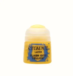 Warhammer Colour 12ml Layer Flash Gitz Yellow Acrylic Paint