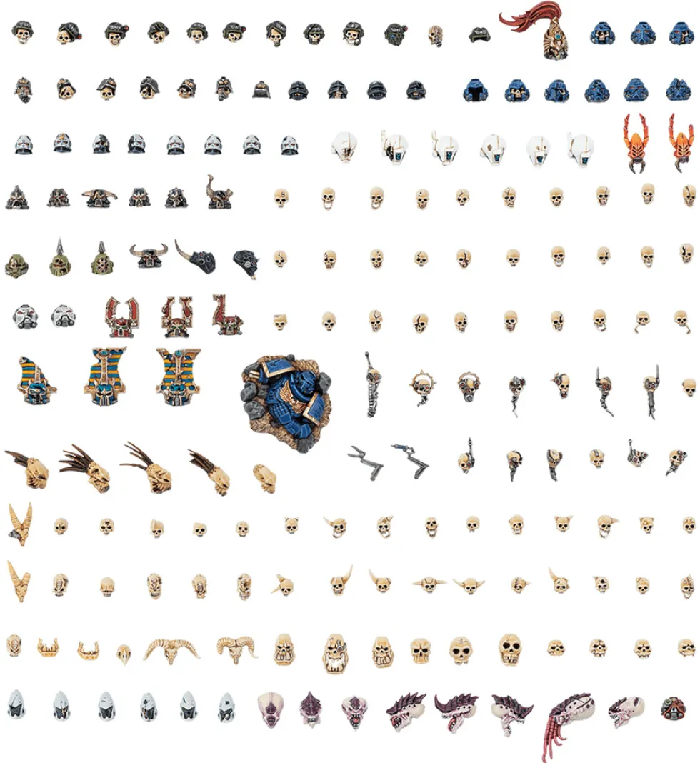 Warhammer Colour Warhammer 40,000 Battlefield Trophies