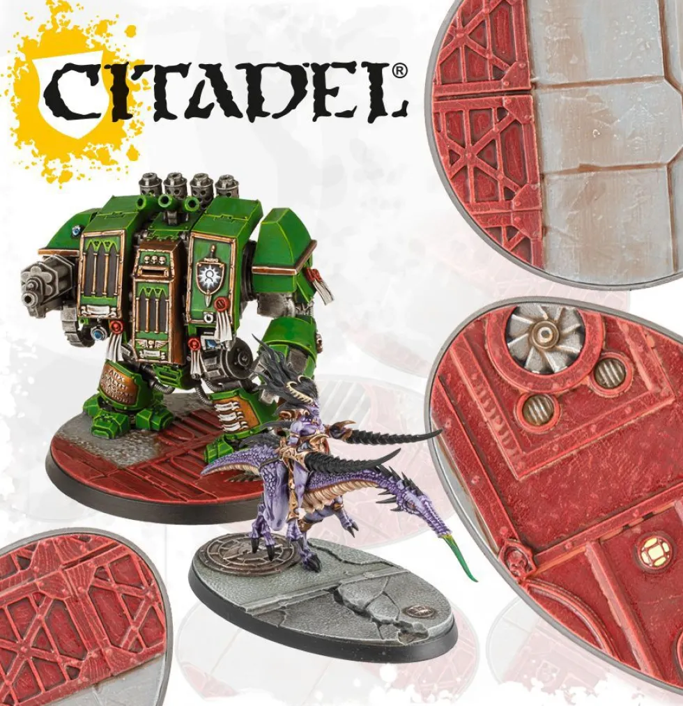 Warhammer Sector Imperialis 60mm Round, 75mm Oval & 90mm Oval Bases