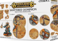 Warhammer Shattered Dominion 40 & 65mm Round Bases