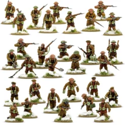 Warlord Games 28mm Bolt Action - British Forces - British & Canadian Infantry 1942-1945 (Winter)