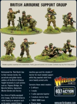 Warlord Games 28mm Bolt Action - British Forces - British Airborne Support Group