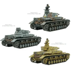 Warlord Games 28mm Bolt Action - German Forces - Pz.Kpfw.IV Ausf.B/C/D Panzer IV