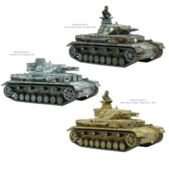 Warlord Games 28mm Bolt Action - German Forces - Pz.Kpfw.IV Ausf.B/C/D Panzer IV