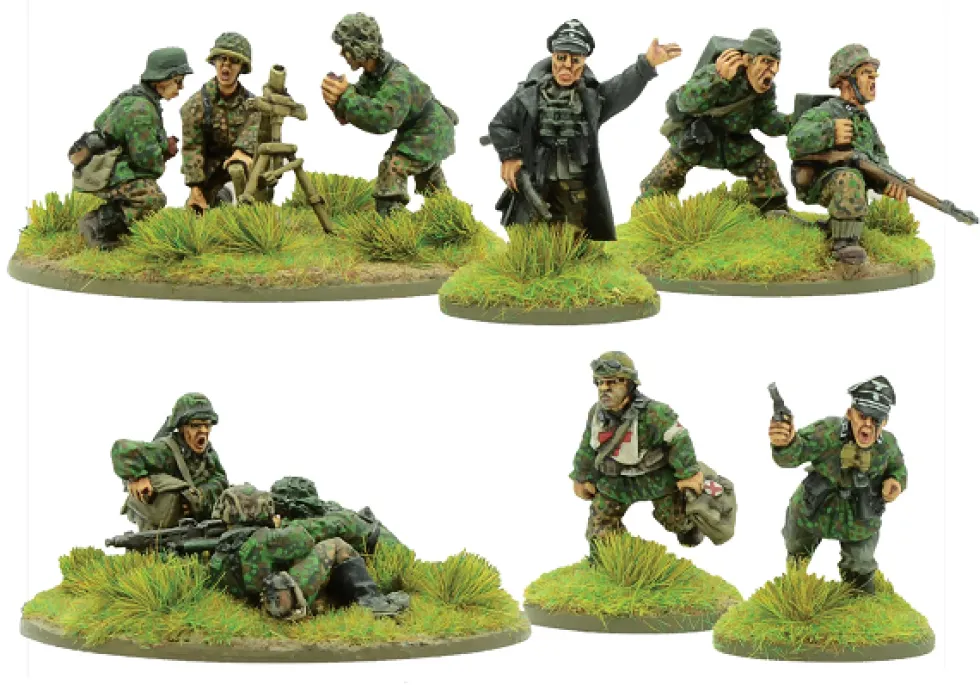 Warlord Games 28mm Bolt Action - German Forces - Waffen-SS Support Group