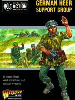 Warlord Games 28mm Bolt Action - German Forces - Heer Support Group