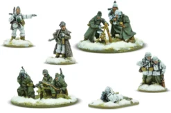 Warlord Games 28mm Bolt Action - German Forces - German Army Support Group in Winter Uniform