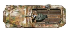 Warlord Games 28mm Bolt Action - German Forces - Sd.Kfz.251/1 Ausf.C Hanomag Half-Track