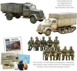 Warlord Games 28mm Bolt Action - German Forces - Opel Blitz or Maultier