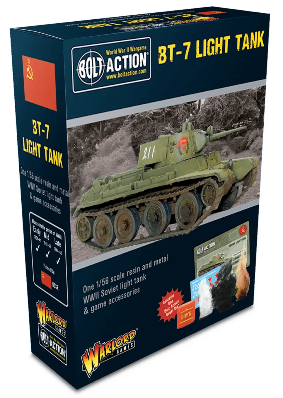 Warlord Games 28mm Bolt Action - Soviet Forces - BT-7 Fast Tank