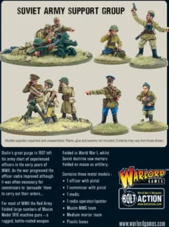 Warlord Games 28mm Bolt Action - Soviet Forces - Army Support Group