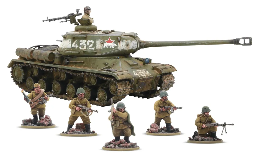 Warlord Games 28mm Bolt Action - Soviet Forces - IS-2 Heavy Tank