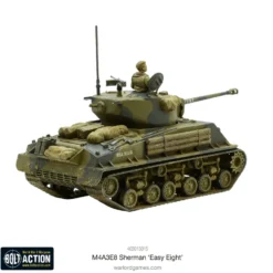 Warlord Games 28mm Bolt Action - US Forces - M4A3E8 Sherman Easy Eight Medium Tank