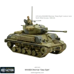 Warlord Games 28mm Bolt Action - US Forces - M4A3E8 Sherman Easy Eight Medium Tank