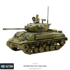 Warlord Games 28mm Bolt Action - US Forces - M4A3E8 Sherman Easy Eight Medium Tank