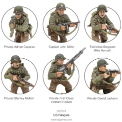 Warlord Games 28mm Bolt Action - US Forces - Rangers 1942-1945