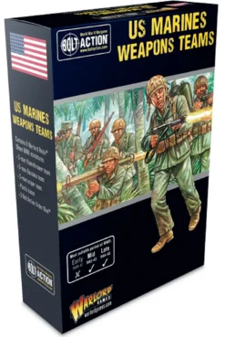 Warlord Games 28mm Bolt Action - US Forces - Marine Corps Weapons Teams 1942-1945