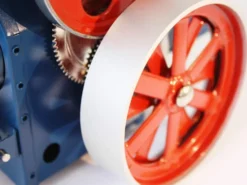 Wilesco D415 Live Steam Traction Engine Kit Red and Blue