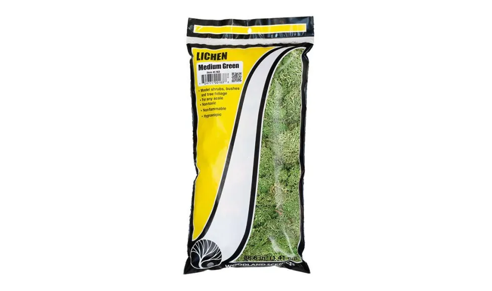 Woodland Scenics Medium Green Lichen