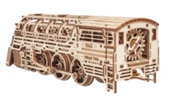 Wood Trick Atlantic Express Steam Train 3D Wooden Model Kit