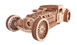 Wood Trick Hot Rod 3D Wooden Model Kit