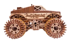 Wood Trick Monster Truck 3D Wooden Model Kit