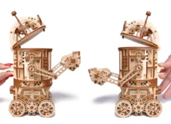 Wood Trick Space Junk Robot 3D Wooden Model Kit