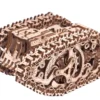 Wood Trick Steam Tank 3D Wooden Model Kit